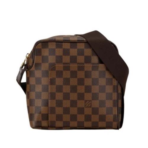 Pre-owned Canvas louis-vuitton-bags Louis Vuitton Vintage , Brown , Da...