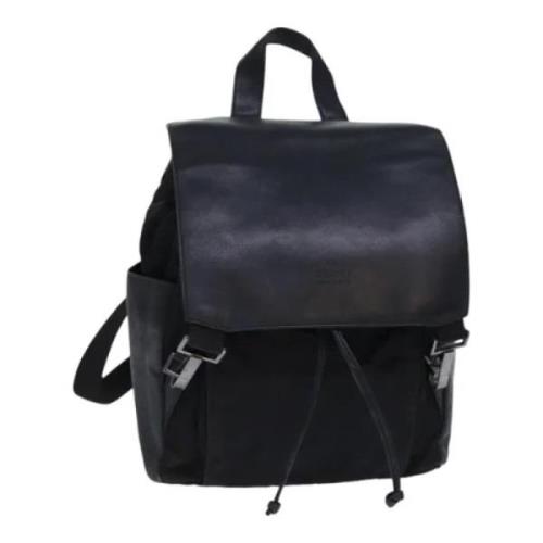 Pre-owned Leather backpacks Gucci Vintage , Black , Dames