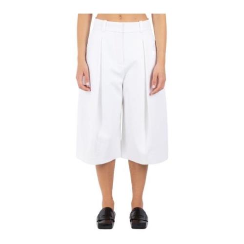 Amalfi Lange Witte Shorts Jacquemus , White , Dames