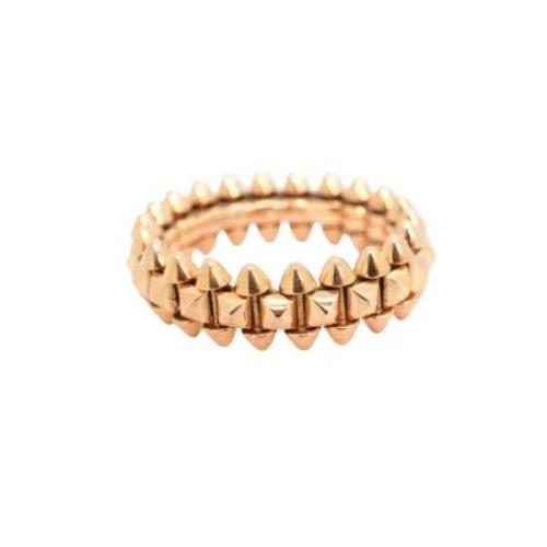 Pre-owned Rose Gold rings Cartier Vintage , Yellow , Dames