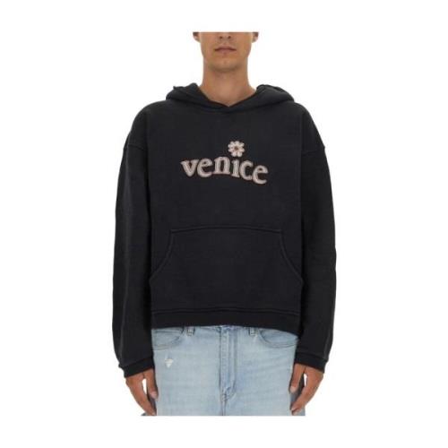 Venetië Sweater ERL , Black , Heren