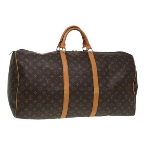 Pre-owned Canvas louis-vuitton-bags Louis Vuitton Vintage , Brown , Da...