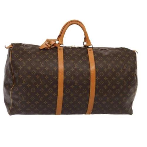 Pre-owned Canvas louis-vuitton-bags Louis Vuitton Vintage , Brown , Da...