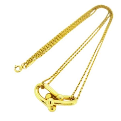 Pre-owned Yellow Gold necklaces Tiffany & Co. Pre-owned , Yellow , Dam...