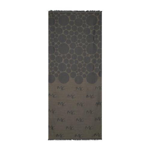 Stijlvolle Foulard Sjaal voor Vrouwen Manila Grace , Gray , Dames