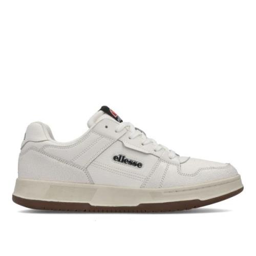 Witte Crackle Sneakers voor Mannen Ellesse , White , Heren