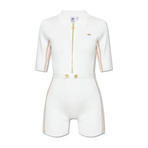 Jumpsuit met riem Adidas Originals , White , Dames