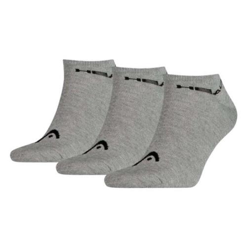 Sneaker 3Pack Sokken Head , Gray , Unisex