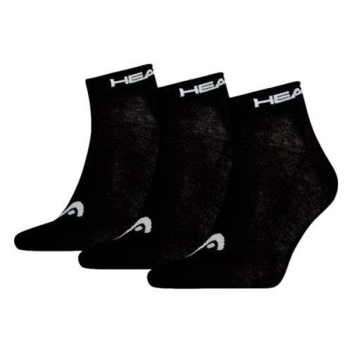 Kwartet 3Pack Sokken Head , Black , Unisex