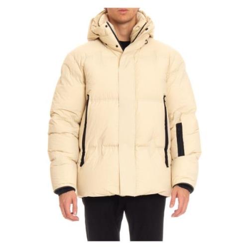 Moderne Oversized Beige Jas Ermenegildo Zegna , Beige , Heren