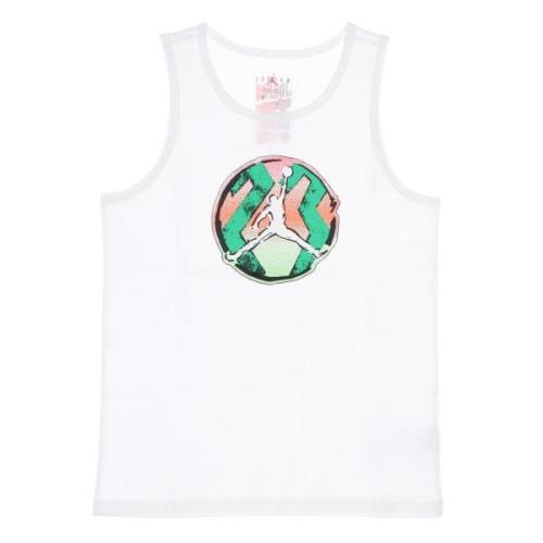 Sport DNA Hybrid Tank Wit Jordan , White , Heren