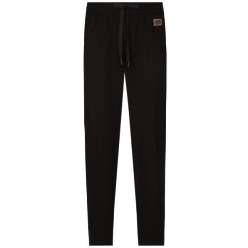 Zwarte Sweatpants 'Pantalone' voor Mannen Dolce & Gabbana , Black , He...