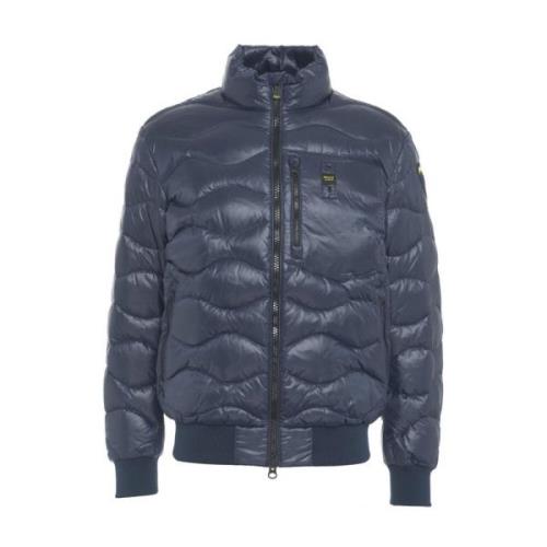 Blauwe Jassen voor Mannen Aw24 Blauer , Blue , Heren