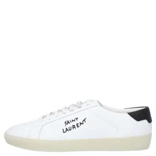 Leather sneakers Saint Laurent , Black , Heren