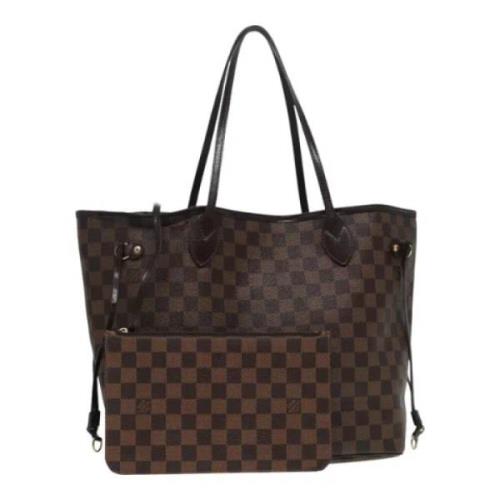 Pre-owned Canvas totes Louis Vuitton Vintage , Brown , Dames