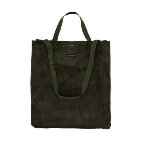 Stijlvolle Katoenen Tote Tas Engineered Garments , Green , Heren