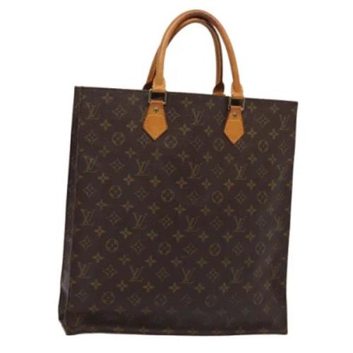 Pre-owned Canvas louis-vuitton-bags Louis Vuitton Vintage , Brown , Da...