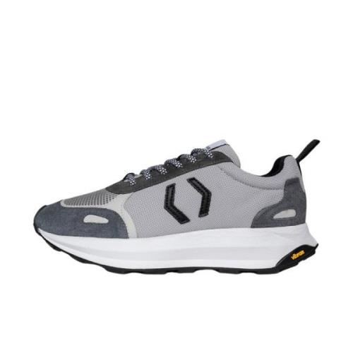 Monochrome Cross Concrete Sneakers Mikakus Barcelona , Gray , Unisex