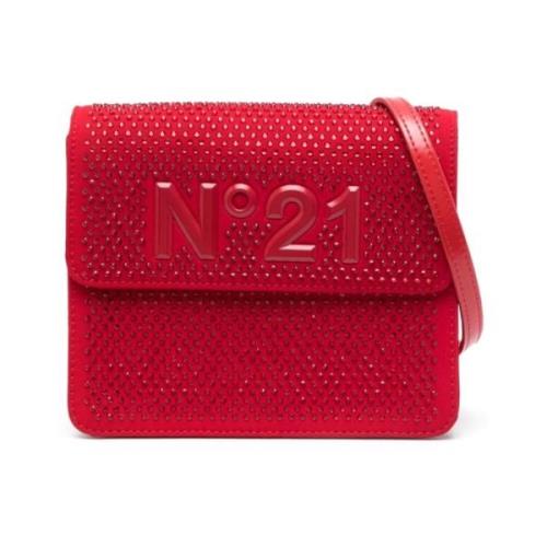 Stijlvolle Cross Body-tas van polyester N21 , Red , Dames