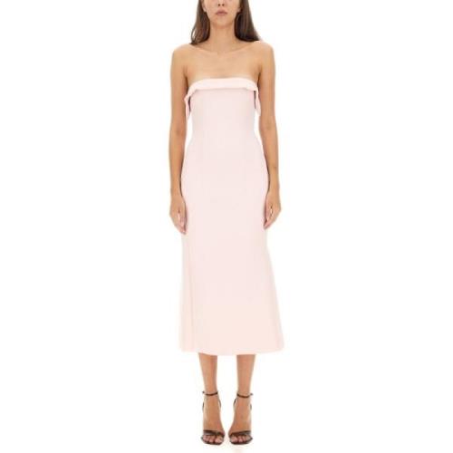 Chique Midi Jurk met Ritssluiting Philosophy di Lorenzo Serafini , Pin...