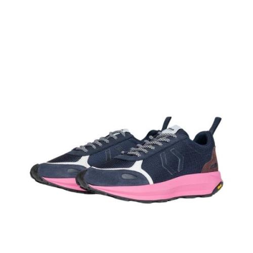 Monochrome Fuchsia Edition Sneaker Mikakus Barcelona , Blue , Unisex