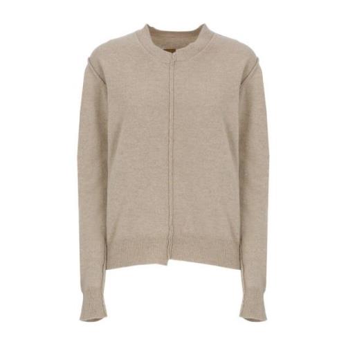 Trui met ronde hals UMA Wang , Beige , Dames