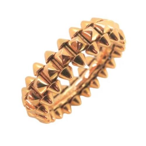 Pre-owned Rose Gold rings Cartier Vintage , Yellow , Dames