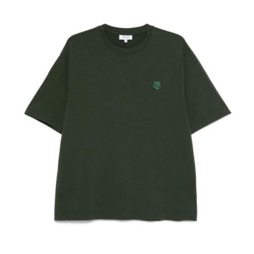 Groene T-shirts en Polos Maison Kitsuné , Green , Heren