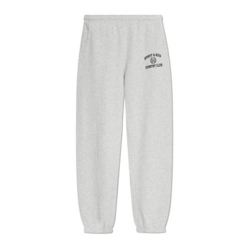 Sweatpants uit de Wall Street collectie Sporty & Rich , Gray , Unisex