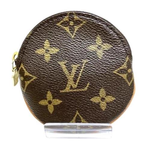 Pre-owned Canvas wallets Louis Vuitton Vintage , Brown , Dames