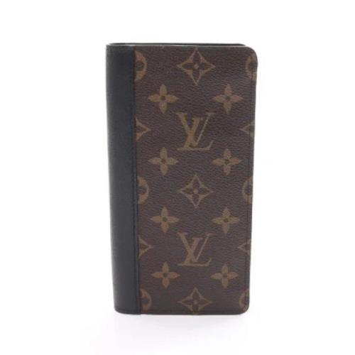 Pre-owned Canvas wallets Louis Vuitton Vintage , Brown , Dames