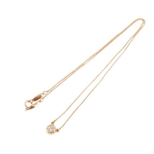 Pre-owned Rose Gold necklaces Tiffany & Co. Pre-owned , Yellow , Dames