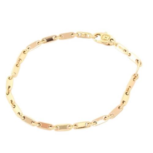 Pre-owned Metal bracelets Cartier Vintage , Yellow , Dames