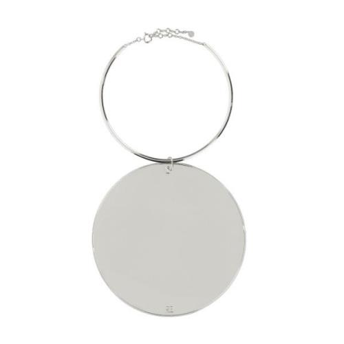 Holistic Circle Ketting Courrèges , Gray , Dames