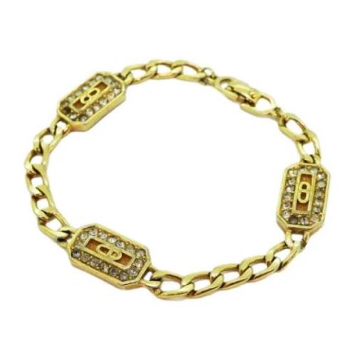 Pre-owned Metal dior-jewelry Dior Vintage , Yellow , Dames