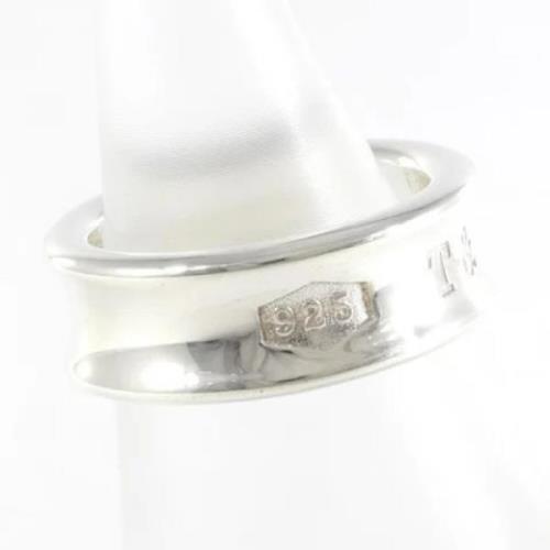 Pre-owned Silver rings Tiffany & Co. Pre-owned , Gray , Dames