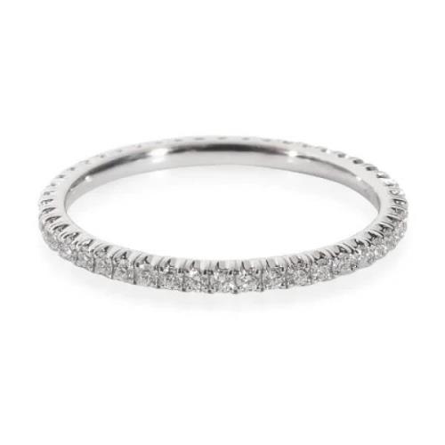 Pre-owned White Gold rings Cartier Vintage , White , Dames