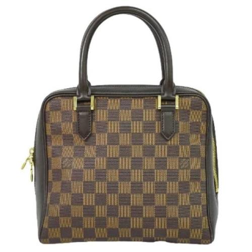 Pre-owned Canvas handbags Louis Vuitton Vintage , Brown , Dames