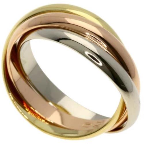 Pre-owned White Gold rings Cartier Vintage , Yellow , Dames