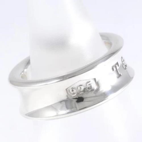 Pre-owned Silver rings Tiffany & Co. Pre-owned , Gray , Dames