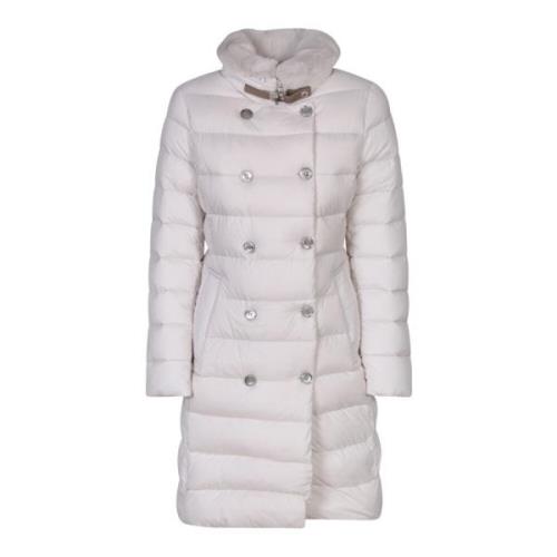 Witte Jas voor Dames Aw23 Moorer , White , Dames