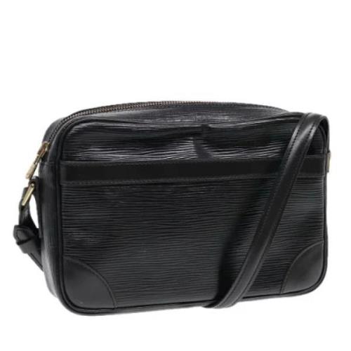 Pre-owned Leather louis-vuitton-bags Louis Vuitton Vintage , Black , D...