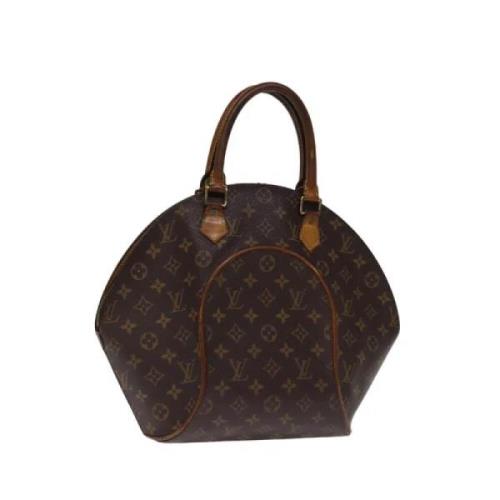 Pre-owned Canvas handbags Louis Vuitton Vintage , Brown , Dames