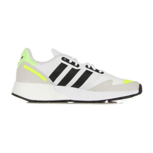 Boost Heren Lage Schoen in Wit/Zwart/Geel Adidas , Multicolor , Heren