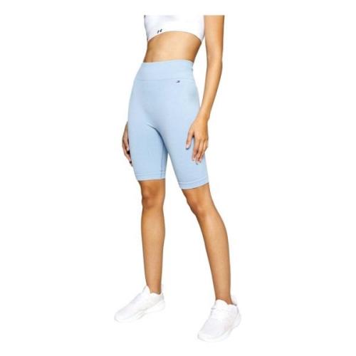 Hw Seamless Gewassen Geribbelde Korte Broek Tommy Hilfiger , Blue , Da...