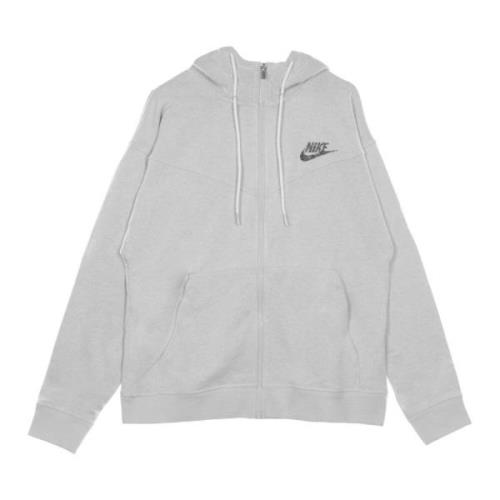 Sportswear Zip Hoodie voor Mannen Nike , Gray , Heren