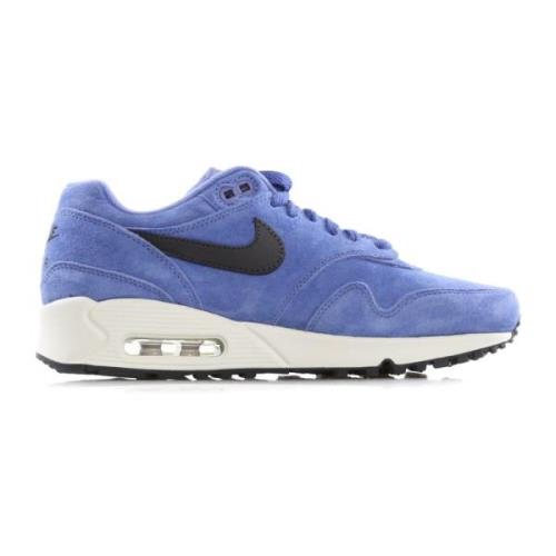 Air Max 90/1 Lage Paarse Schoenen Nike , Blue , Heren