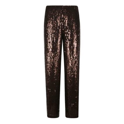 Stijlvolle Tibullo Broek Pinko , Brown , Dames