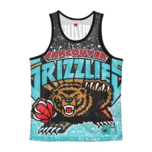 Grizzlies Basketbal Tanktop Sublimated Mesh Mitchell & Ness , Multicol...