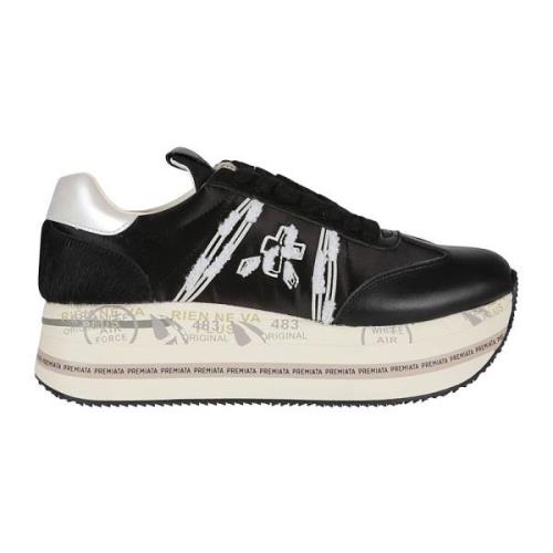 Stijlvolle Sneakers voor Vrouwen Premiata , Black , Dames